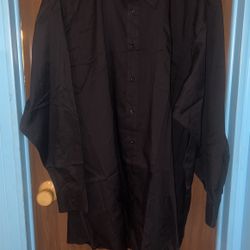 Brand New Men’s Tall Black Button Down By Armando