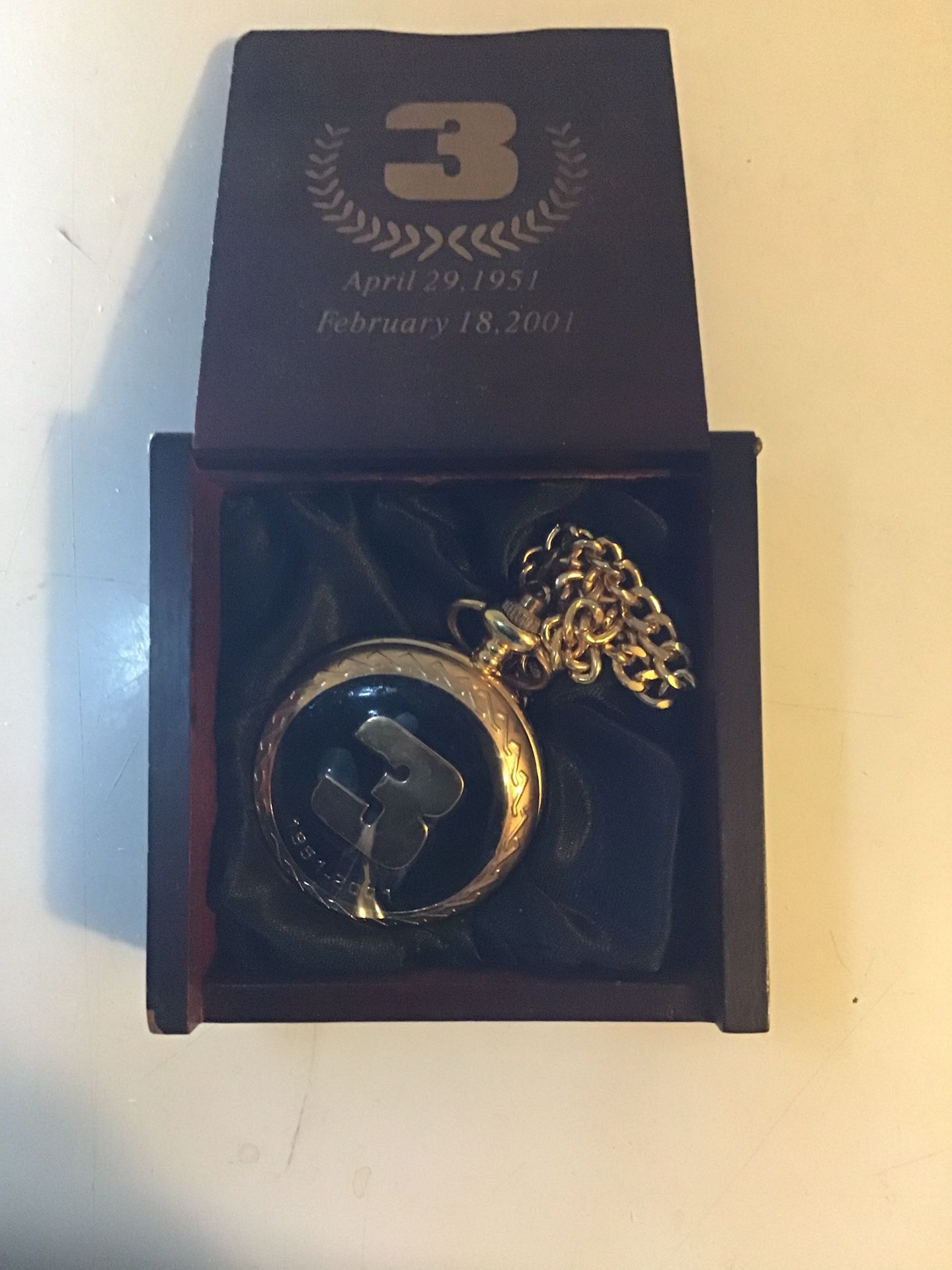 #3 commemorative pocket watch