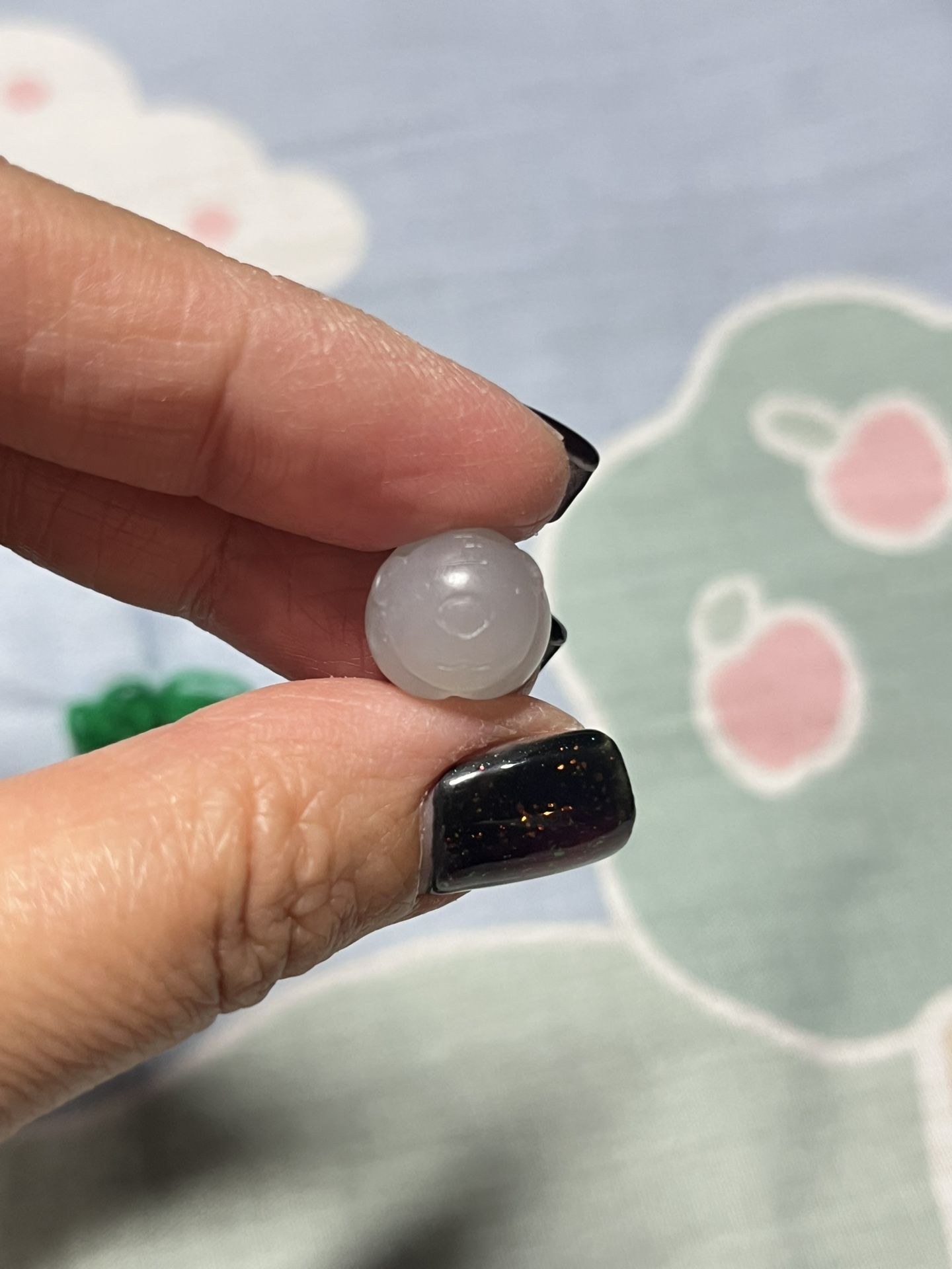Hetian Jade little tiger pattern beads