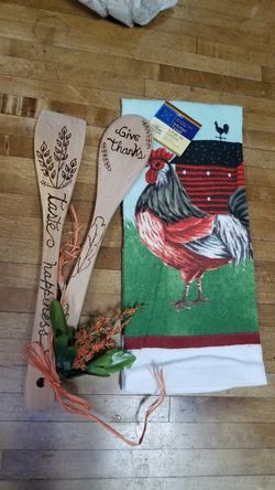 Wooden utensils engraved New