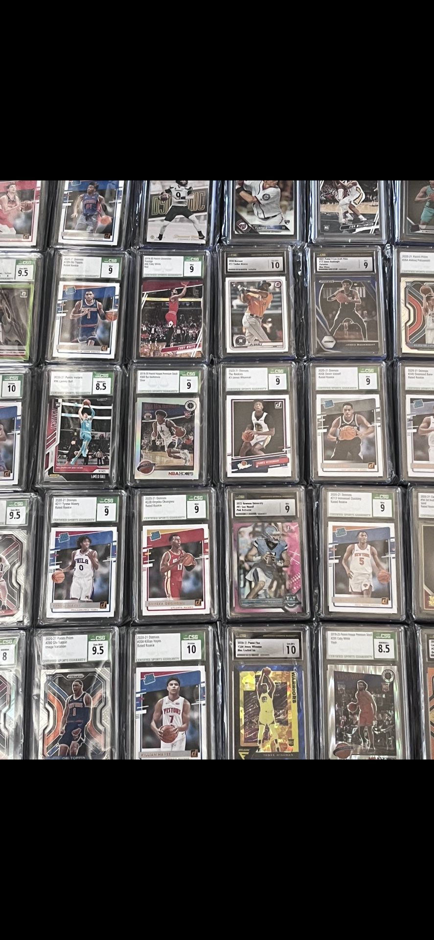 25 Graded Slabs All Current Players 