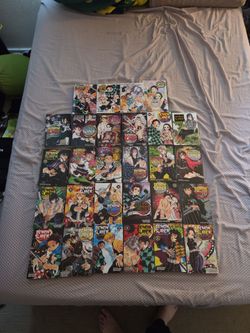 Demon Slayer Manga Complete Series Volumes 1–23 plus more