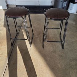 Two BAR STOOLS