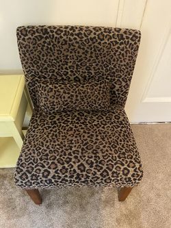 Animal Print Chair