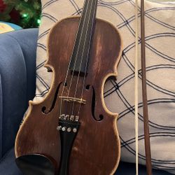 3/4 Anton  Beder Old Violin  Germany 