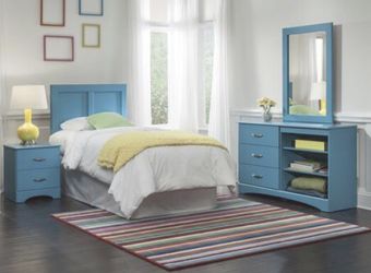 New Kids colorful bedroom suite set