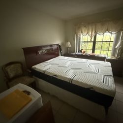 Set De Cama En Muy Buena Condición 