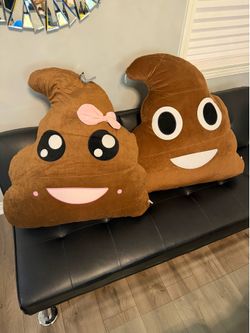 Toy Factory 33” Jumbo Poop Emoji Plush