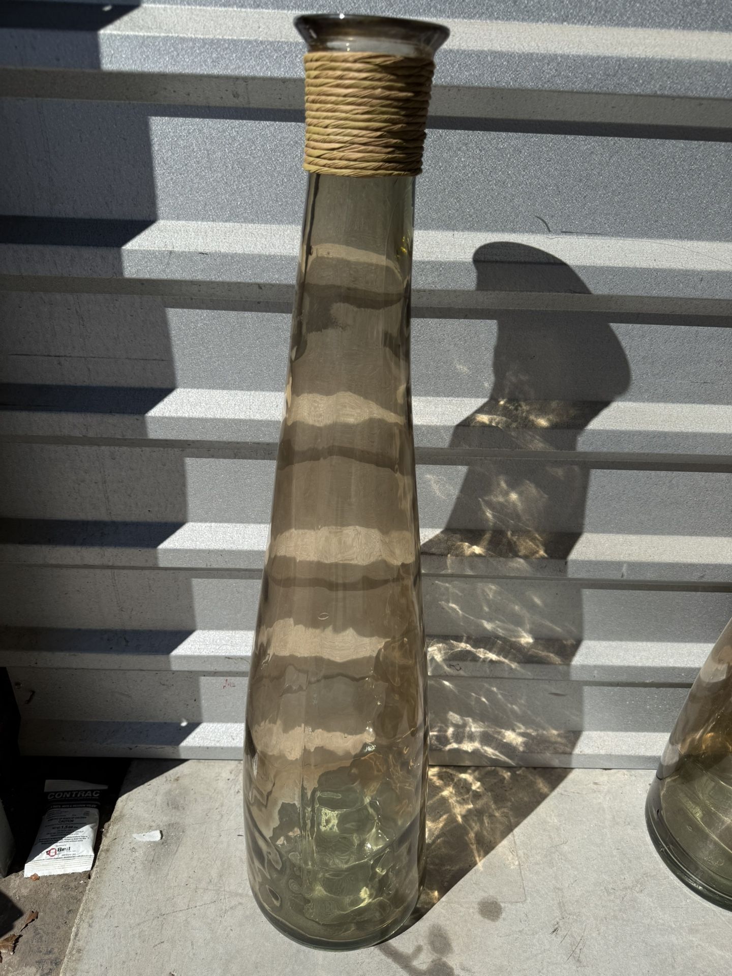 Large Brown Decor Vase
