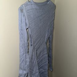 Artisy Blue Dress - Size Small - $20