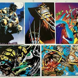 1992 Wolverine “From Then ‘Til Now” II Marvel Trading Card | 5 Card Included