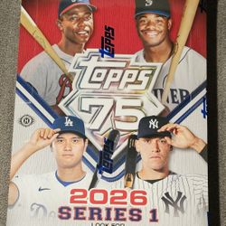 Topps 2026 Baseball Series 1 ( 75 Years Of Baseball )