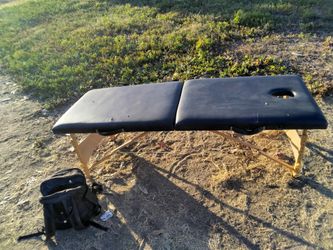 Massage table