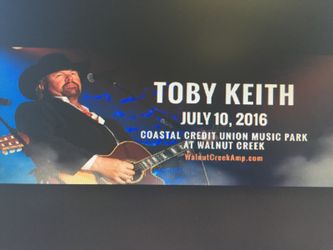 Toby Keith lawn ticket