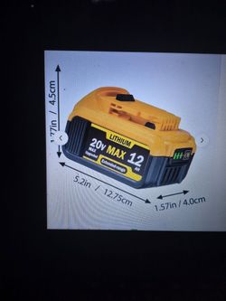 New battery for Dewalt Tools