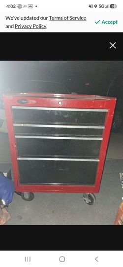 Craftsman quiet glide tool box