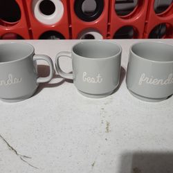 3pc Coffee cups set