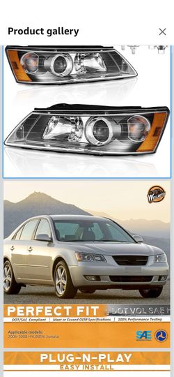 Head light 2006 to 2008