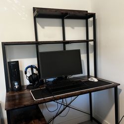 Brown Desk
