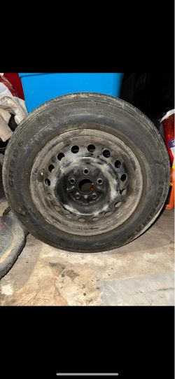 Steel Wheel with Tire
