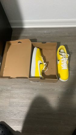 Nike Air Force 1 Low Yellow Sneakers