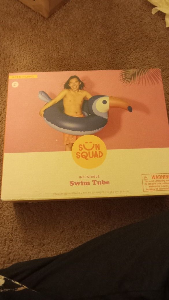 Sun Squad Swim Tube Brand New
