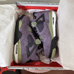 Jordan 4 Retro Canyon Purple