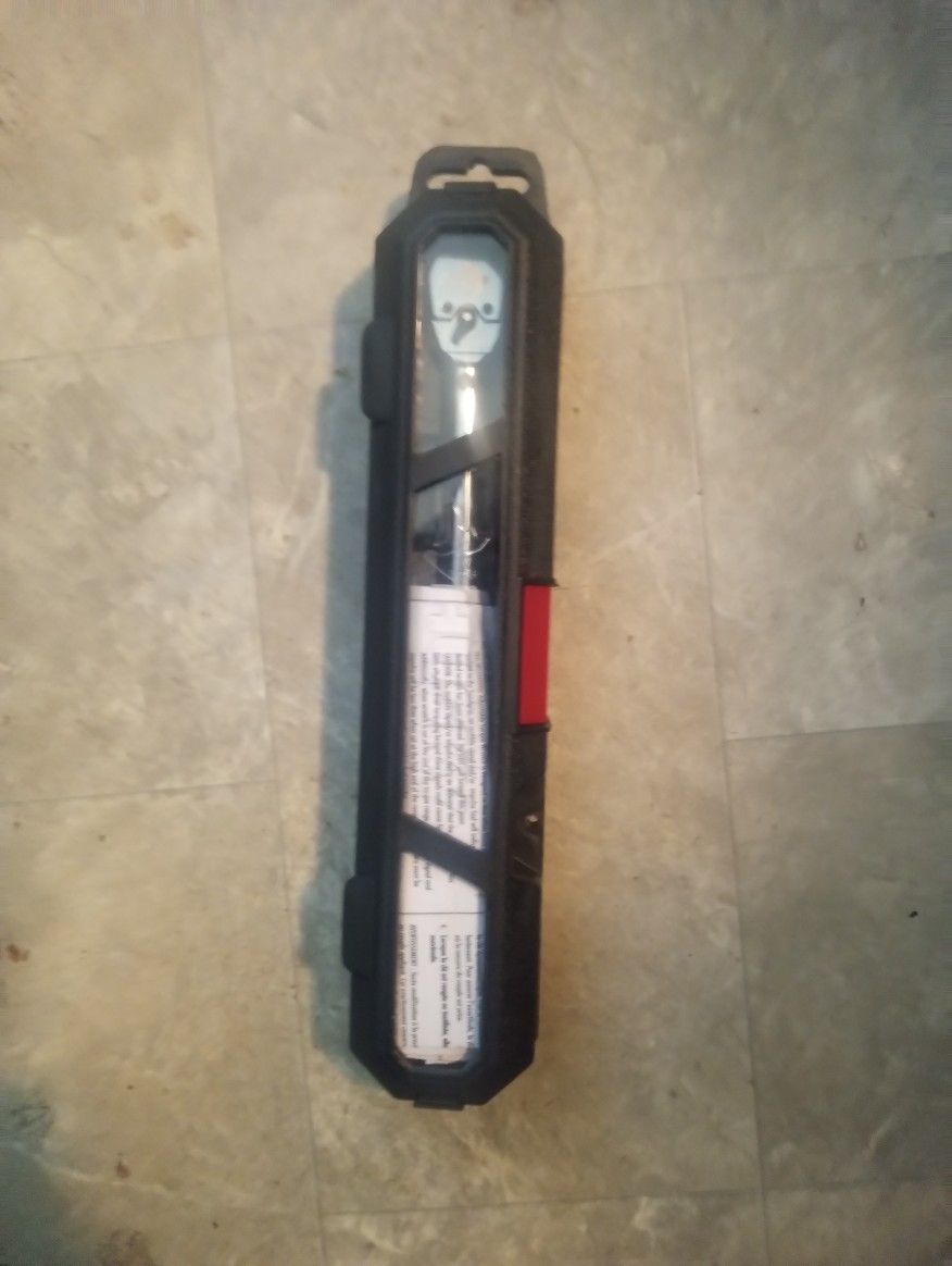 Quarter Inch Drive Torque Wrench
