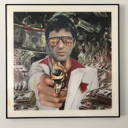 Scarface 3D Wall-Art