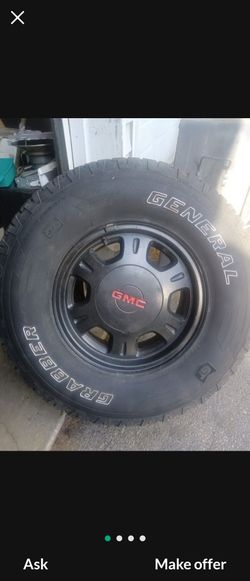 GMC (Custom)Rims and Center Caps 16"