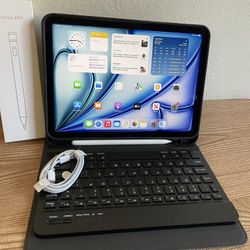 Apple iPad Air 11” M2 chip 128GB (2024 model / Blue ) with keyboard and Pencil