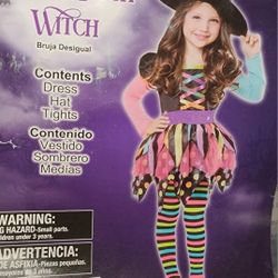 Kids Witch Halloween Custome 