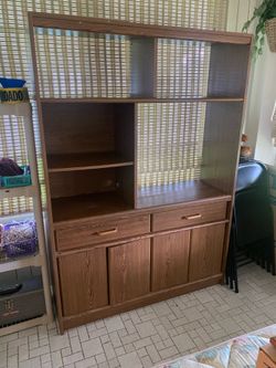 Entertainment center for smaller TV