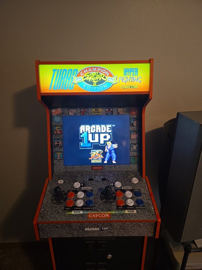 Arcade1up Yoga Flame Street Fighter 2 Cabinet