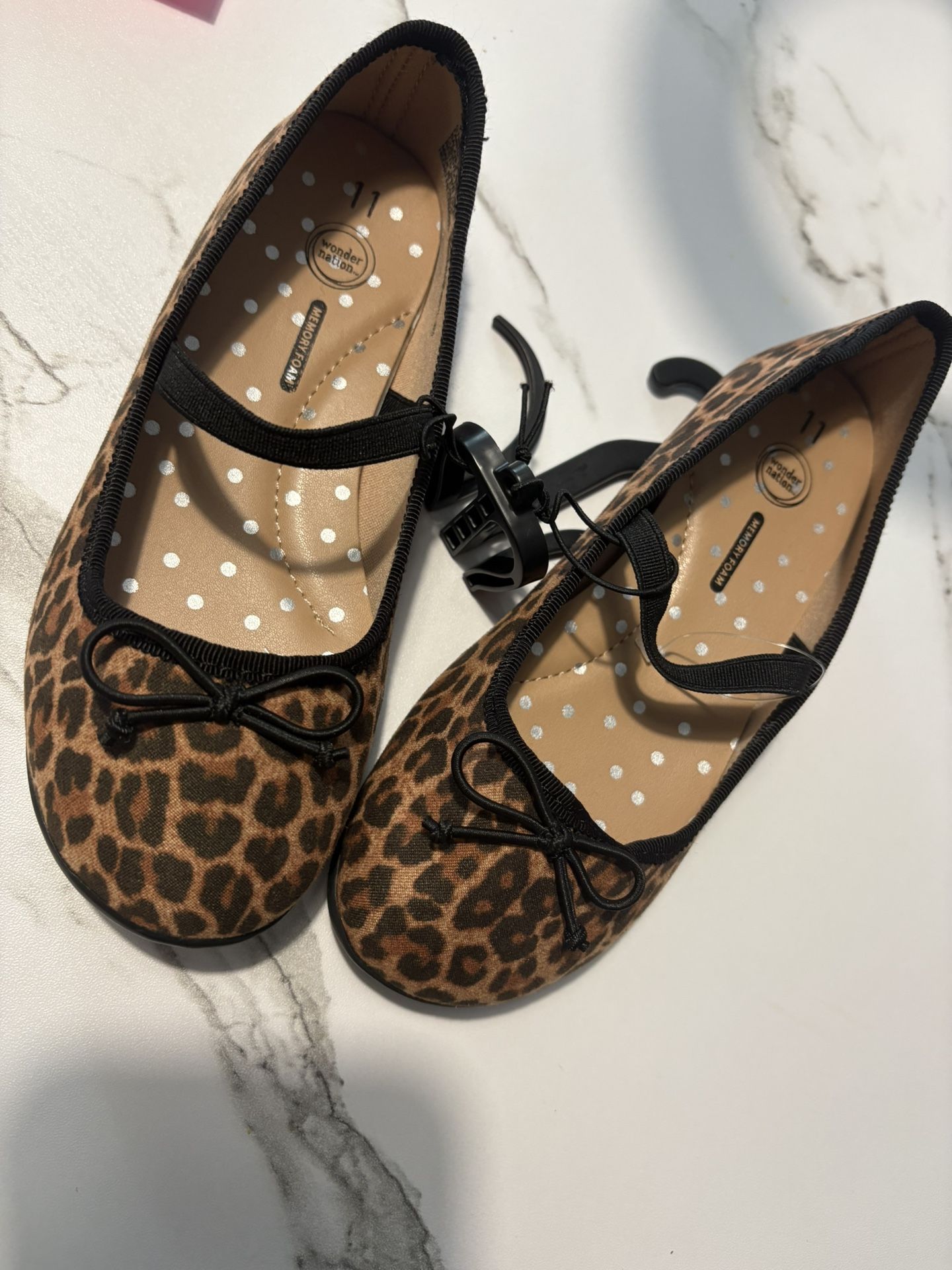 New Toddler 11 Leopard Flats