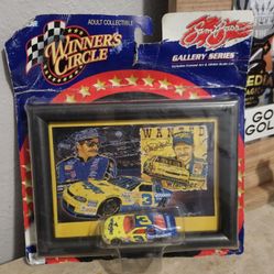 Nascar Dale Earnhardt Wall Frame And Car