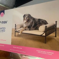 🐾 Top Paw Elevated Orthopedic Dog Bed + FREE Bundle