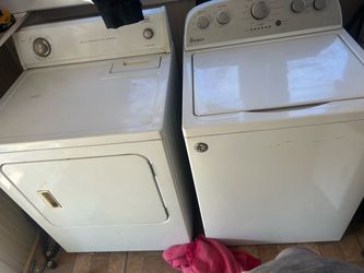 Whirlpool washer and dryer