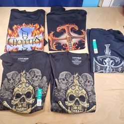  mens  XL choppers shirts 