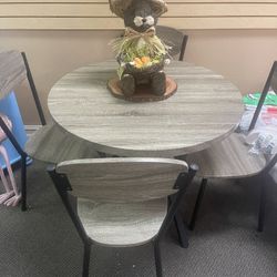 New Table And Chairs