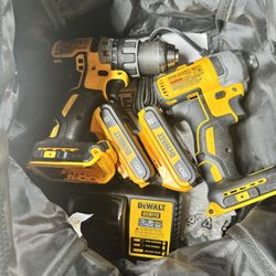 De Walt Impact & Drill Kit Brushless 