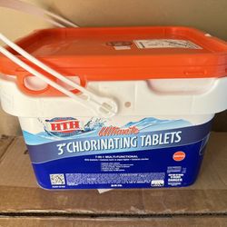 HTH Ultimate 3-inch 7-in-1 Multi-Functional Chlorinating Tablets (8lbs)
