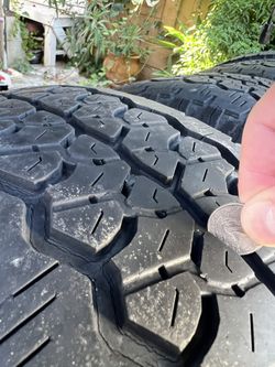 Used 4 Bfgoodrich tires 275/65 R18 A/T
