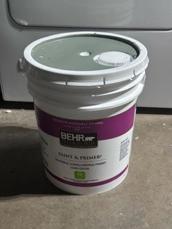 4 Gallon Behr Premium Plus Interior Eggshell Paint – Green –