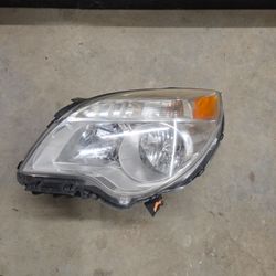 2010 to 2015 Chevy Equinox Driver Headlight
