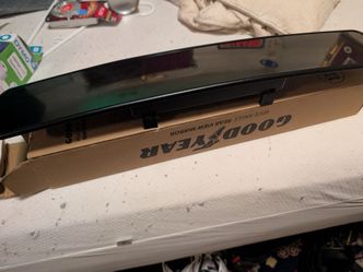 New - 17" Clip on Goodyear Rearview Mirror