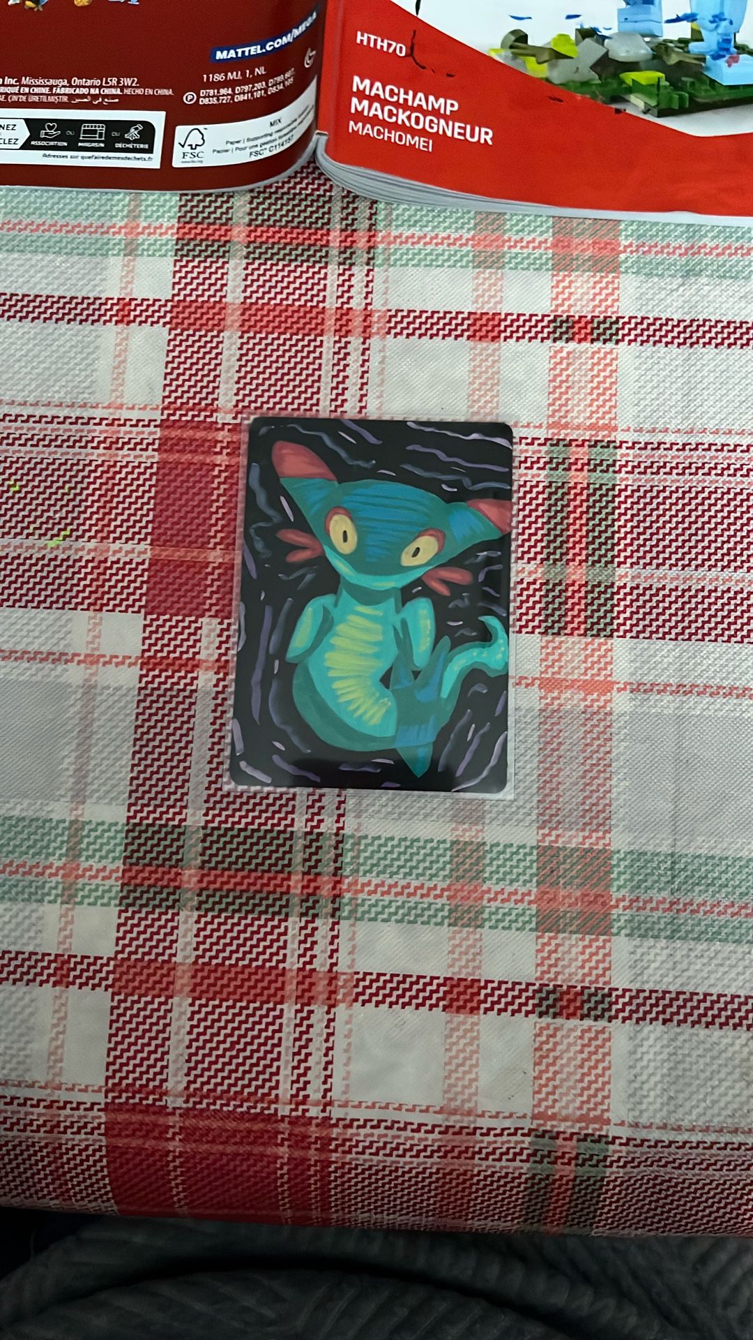 Dreepy Hand Painted Card