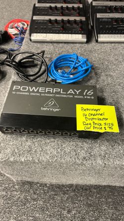 Behringer 16 CH personal mixers P16-M & Distributor
