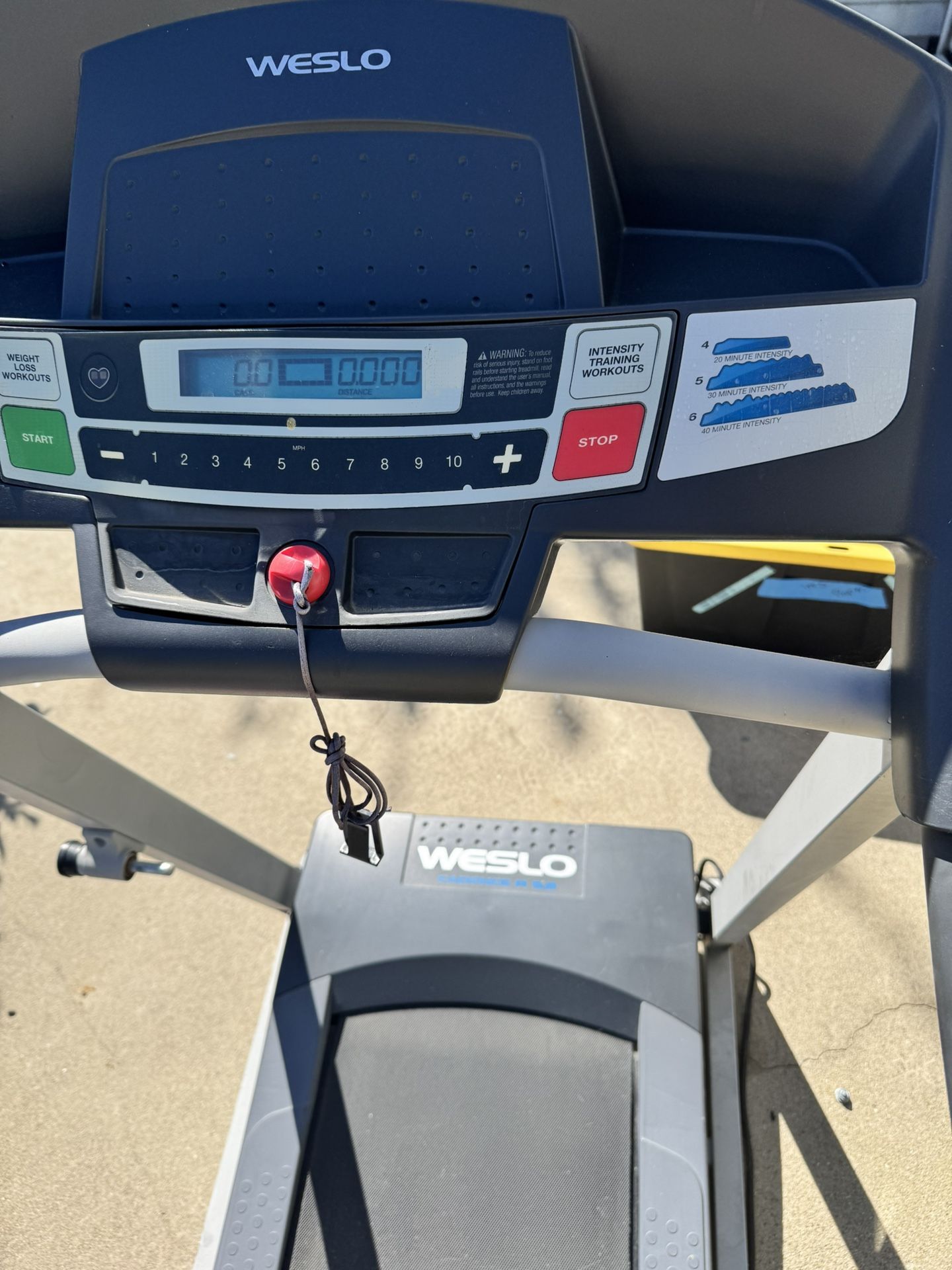 Weslo Treadmill