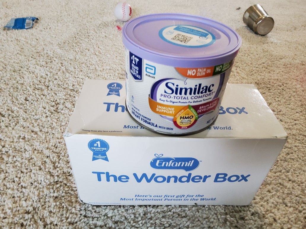 Wonder Box 3 Enfamil And One Similac